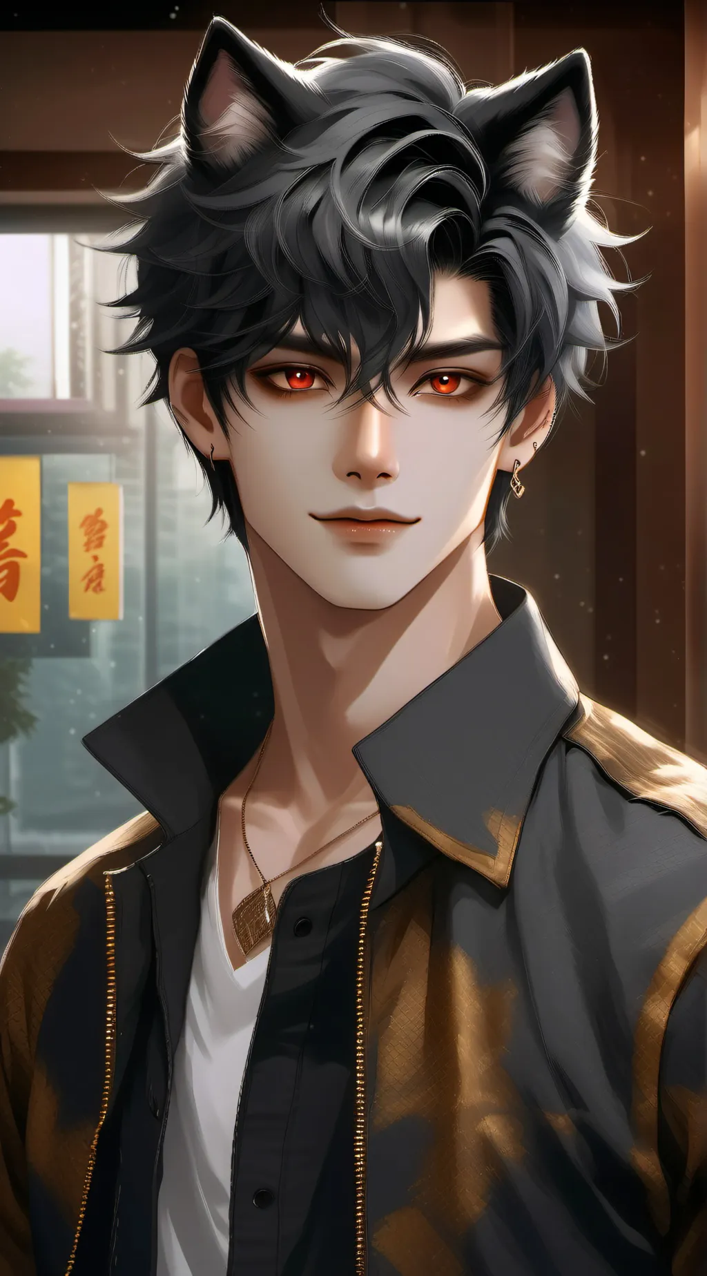 ai character: Alex background