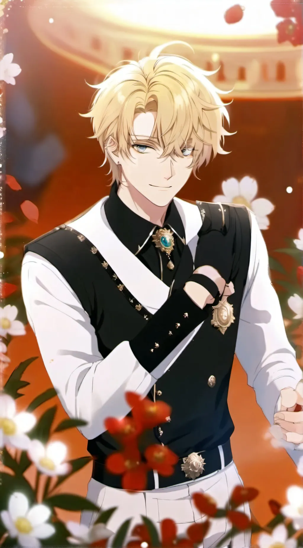 ai character: Adrien agreste  background