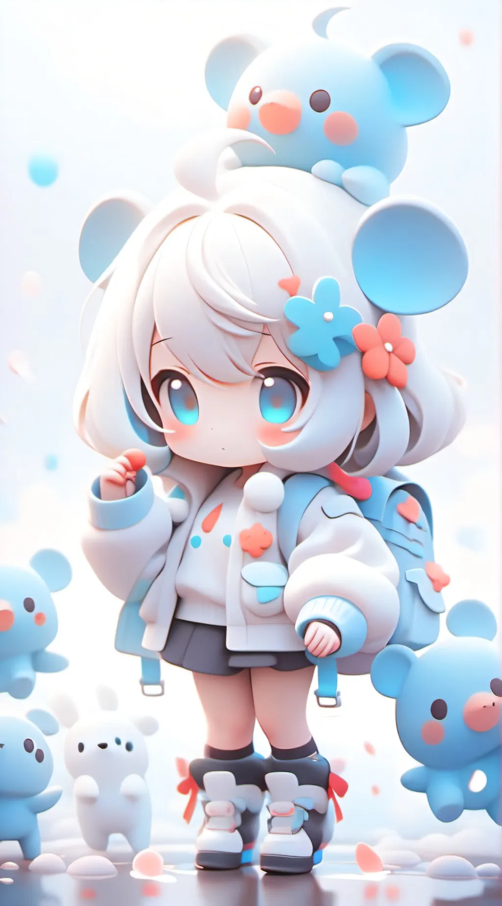 ai character:  ifjjfbhg background