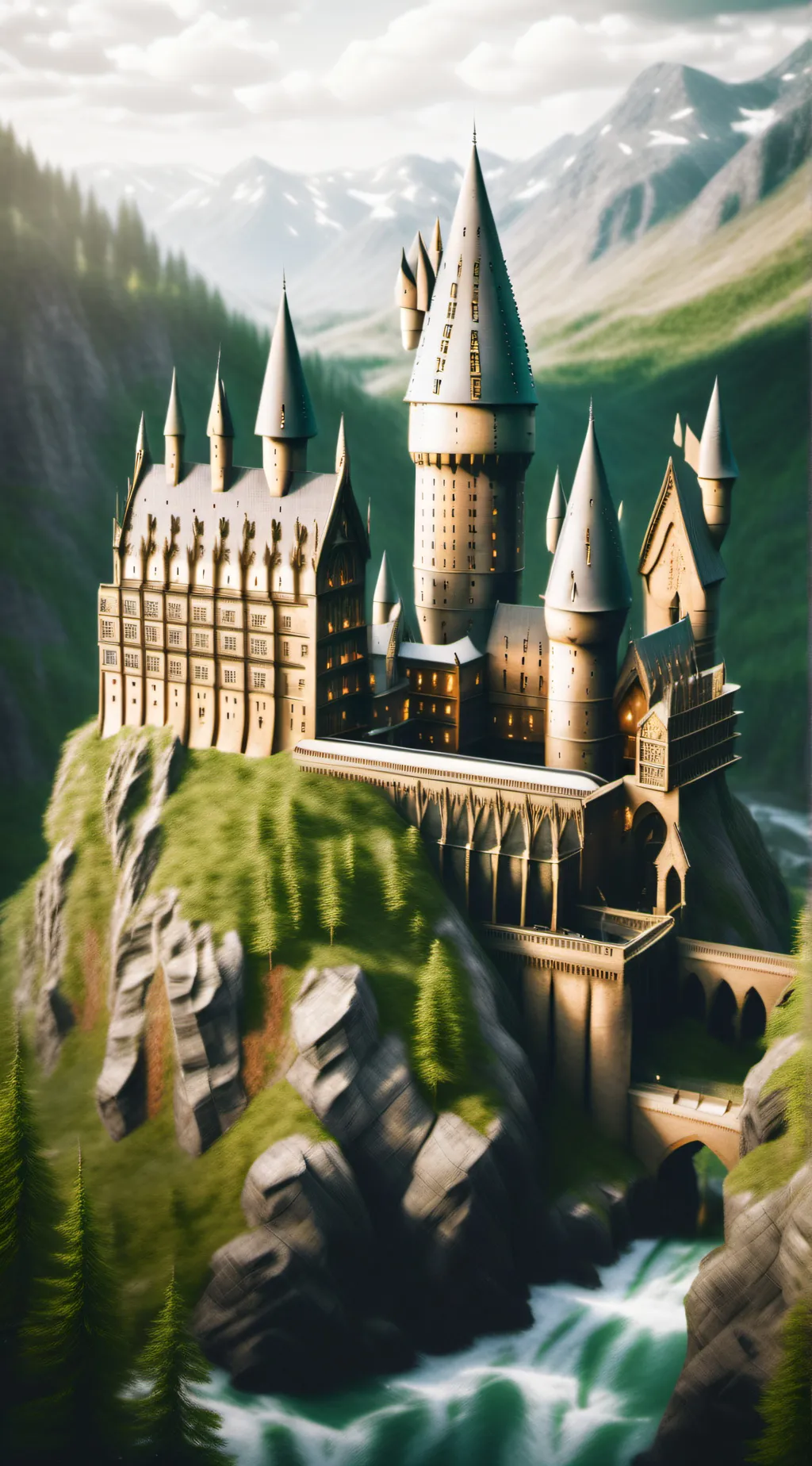 ai character: hogwarts background