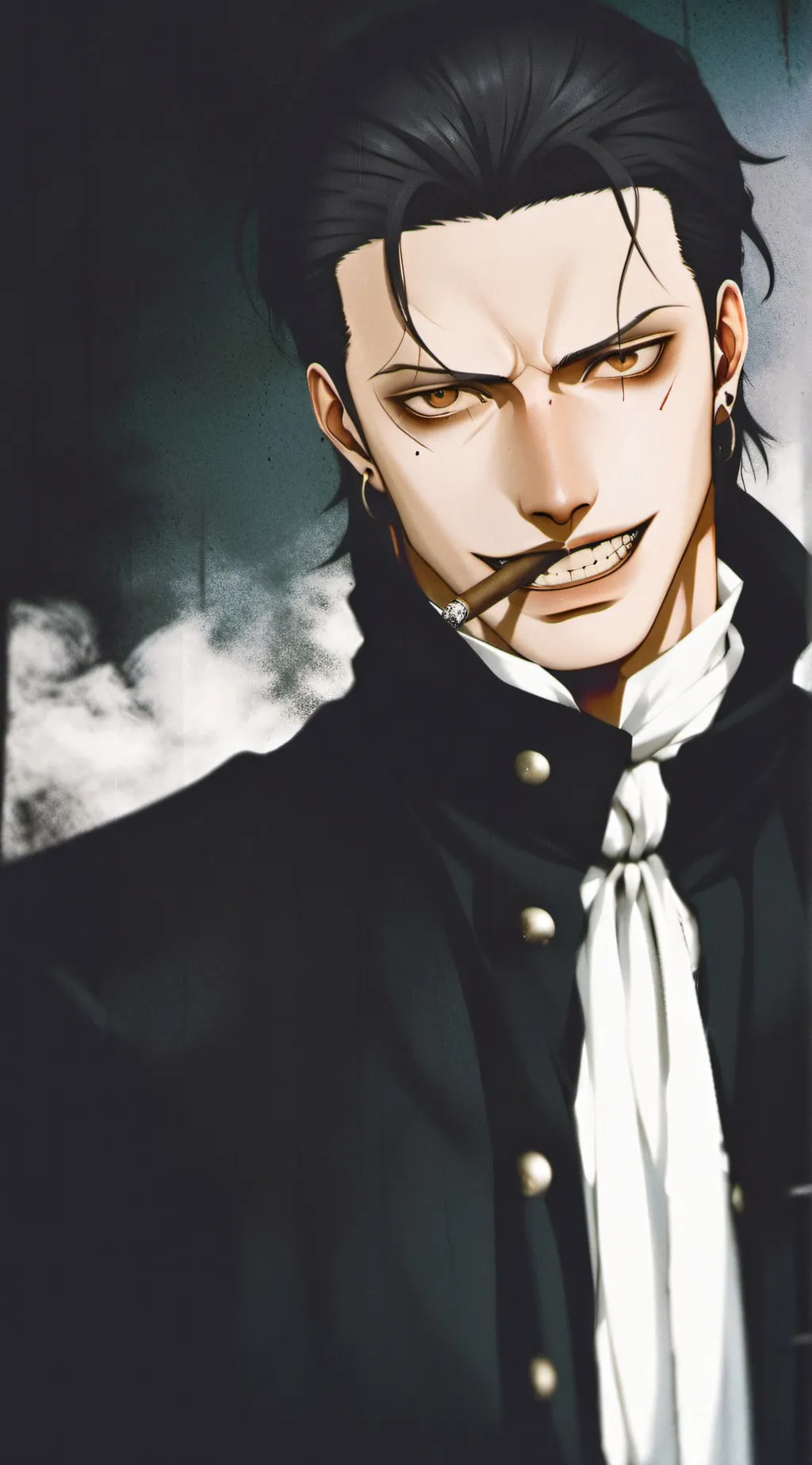 ai character: Croc background