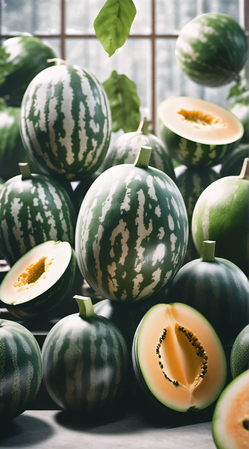 ai character: melon background