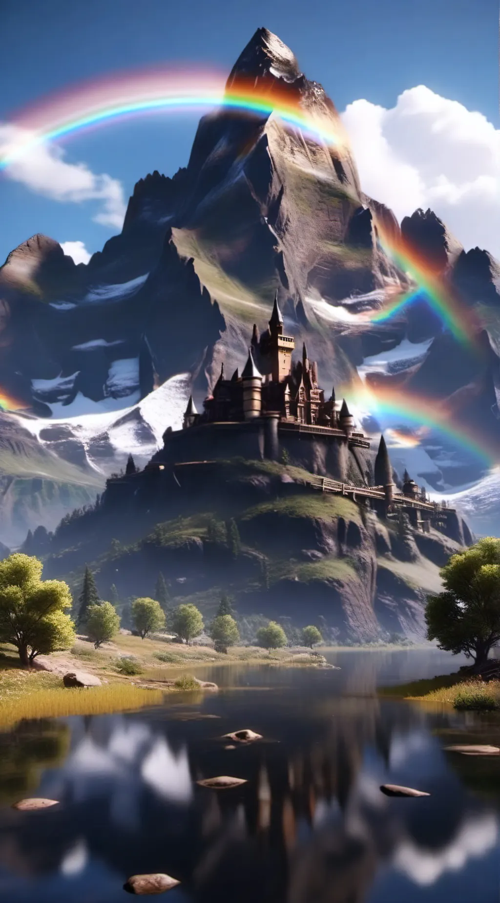 ai character: Dandy Infection Au background