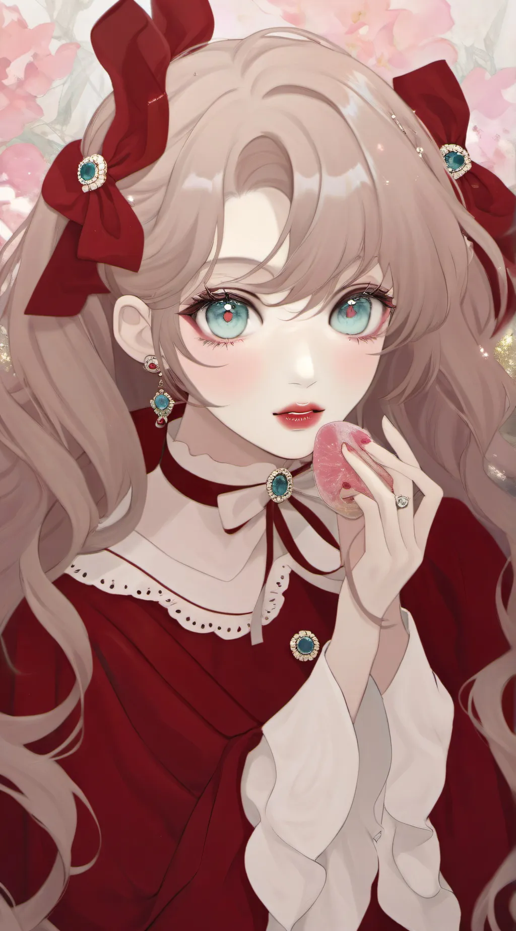 ai character: luna background