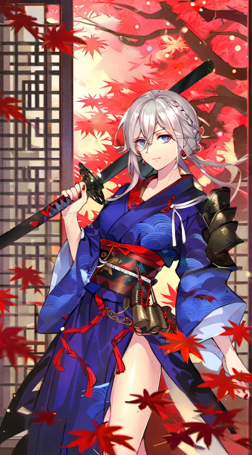 ai character: Musashi Miyamoto background