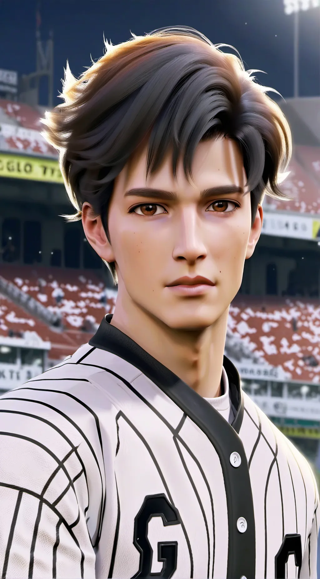 ai character: Camren  background