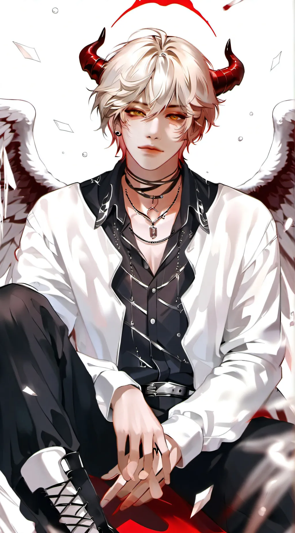 ai character: Lucas  background