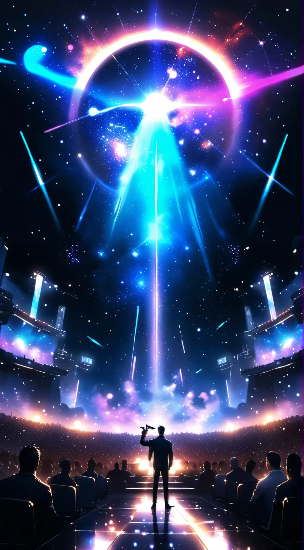 ai character: The voice show!  background