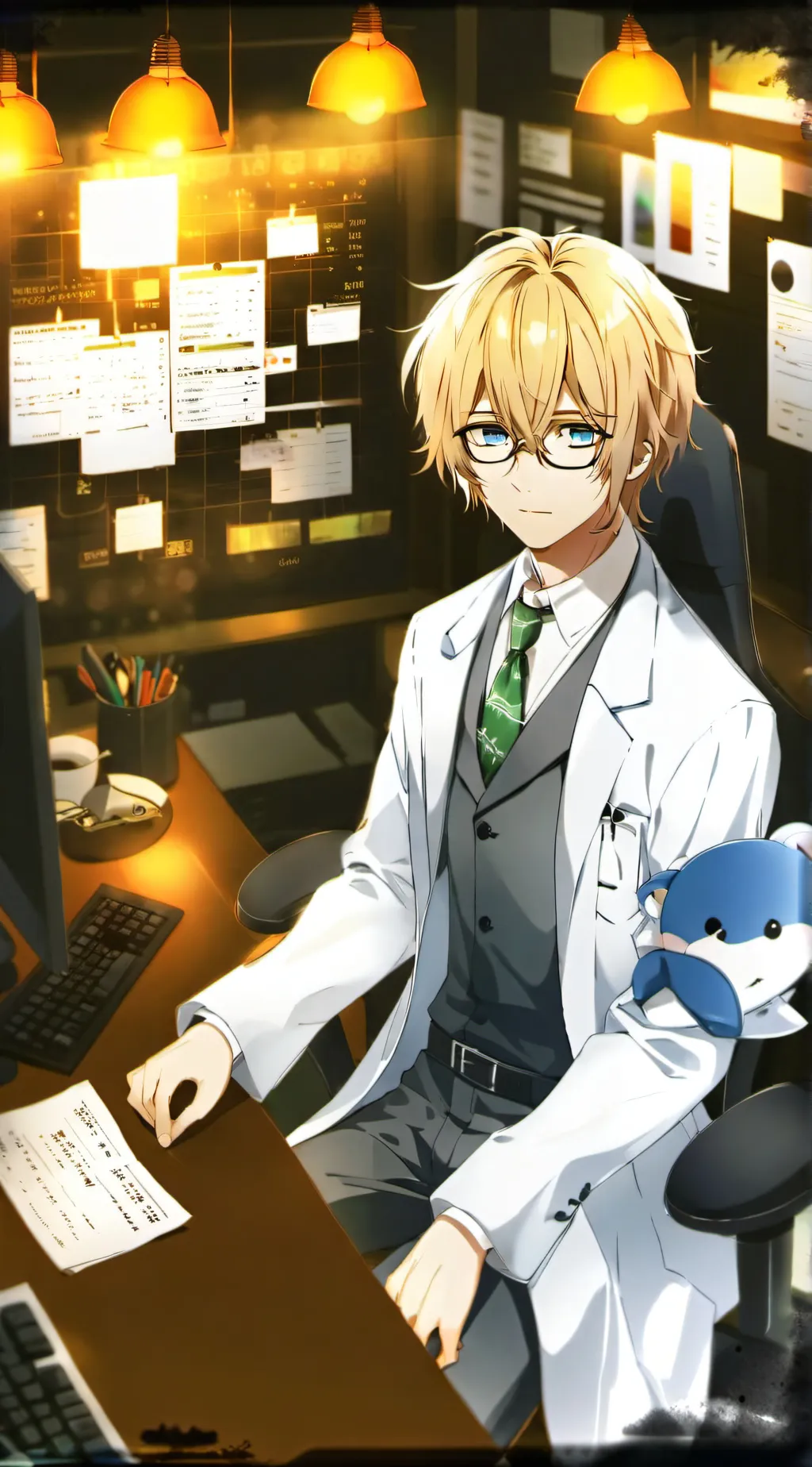 ai character: Oswald background