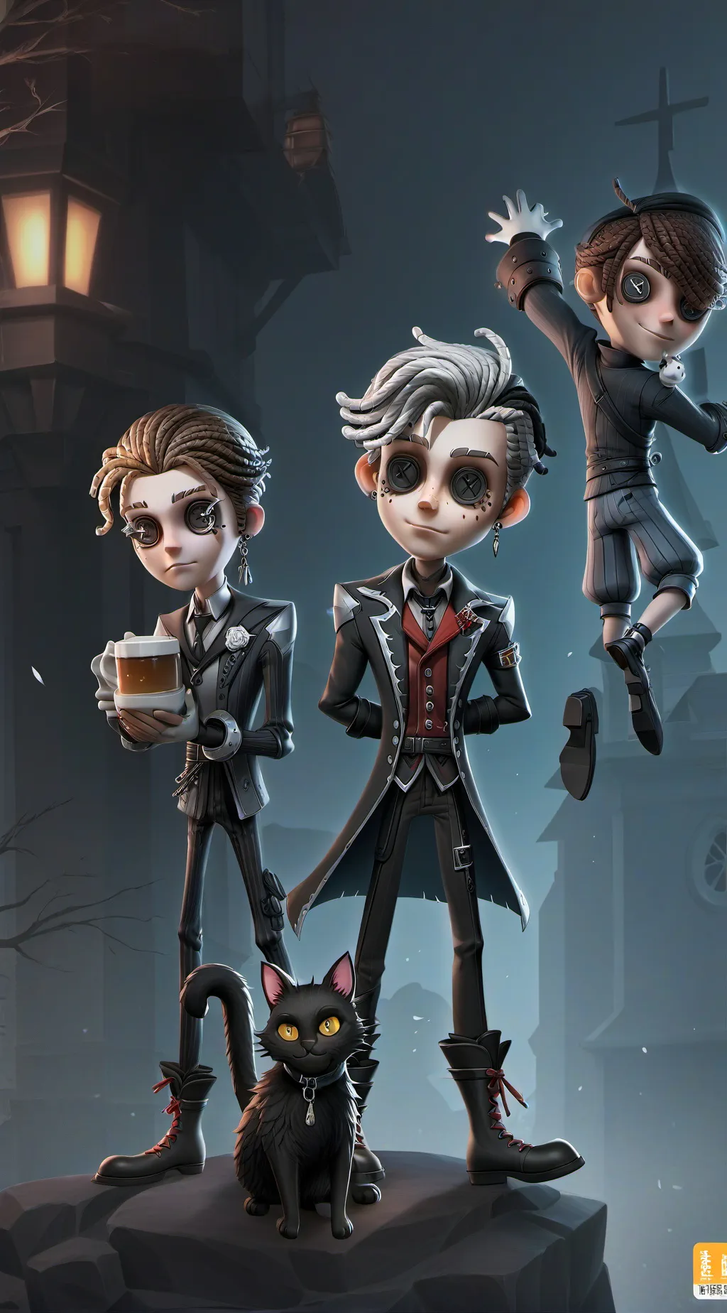 ai character: The boys (evil) background