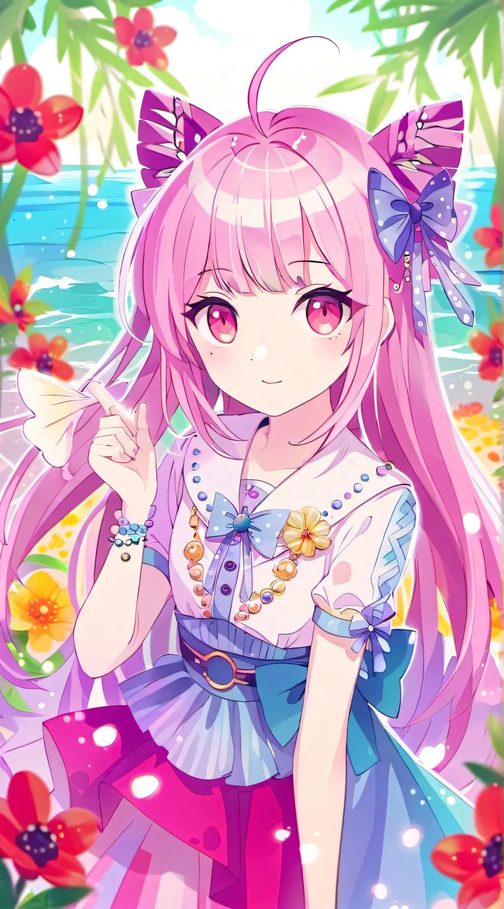 ai character: Emu Otori background