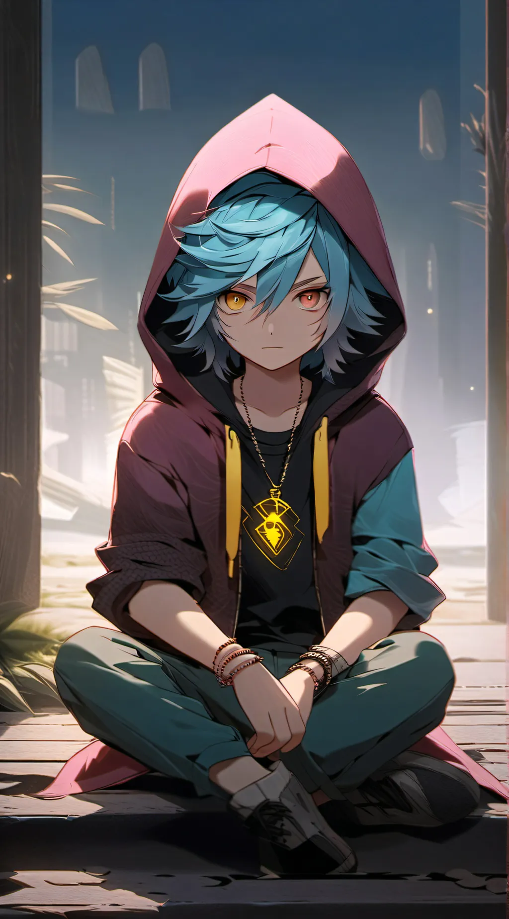 ai character: The First Curse RR background