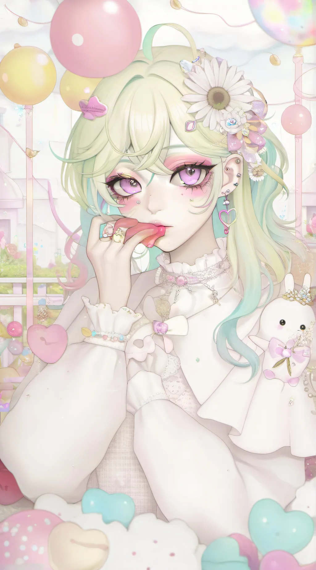 ai character: ★🍭Illusia🍭★ background