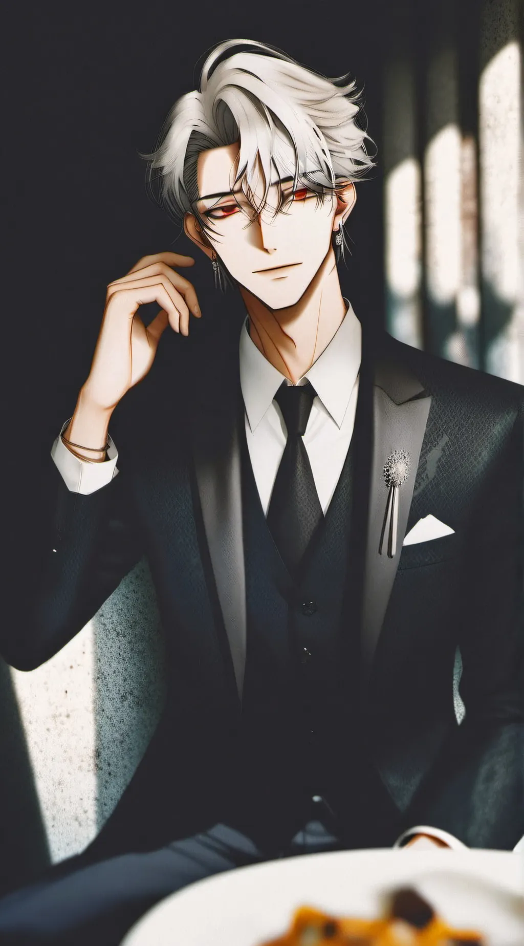 ai character: 🔪Xio🖤🔪 background