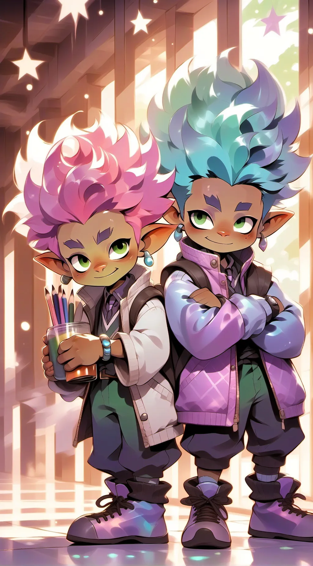 Talkie AI - Chat with Trolls: School.