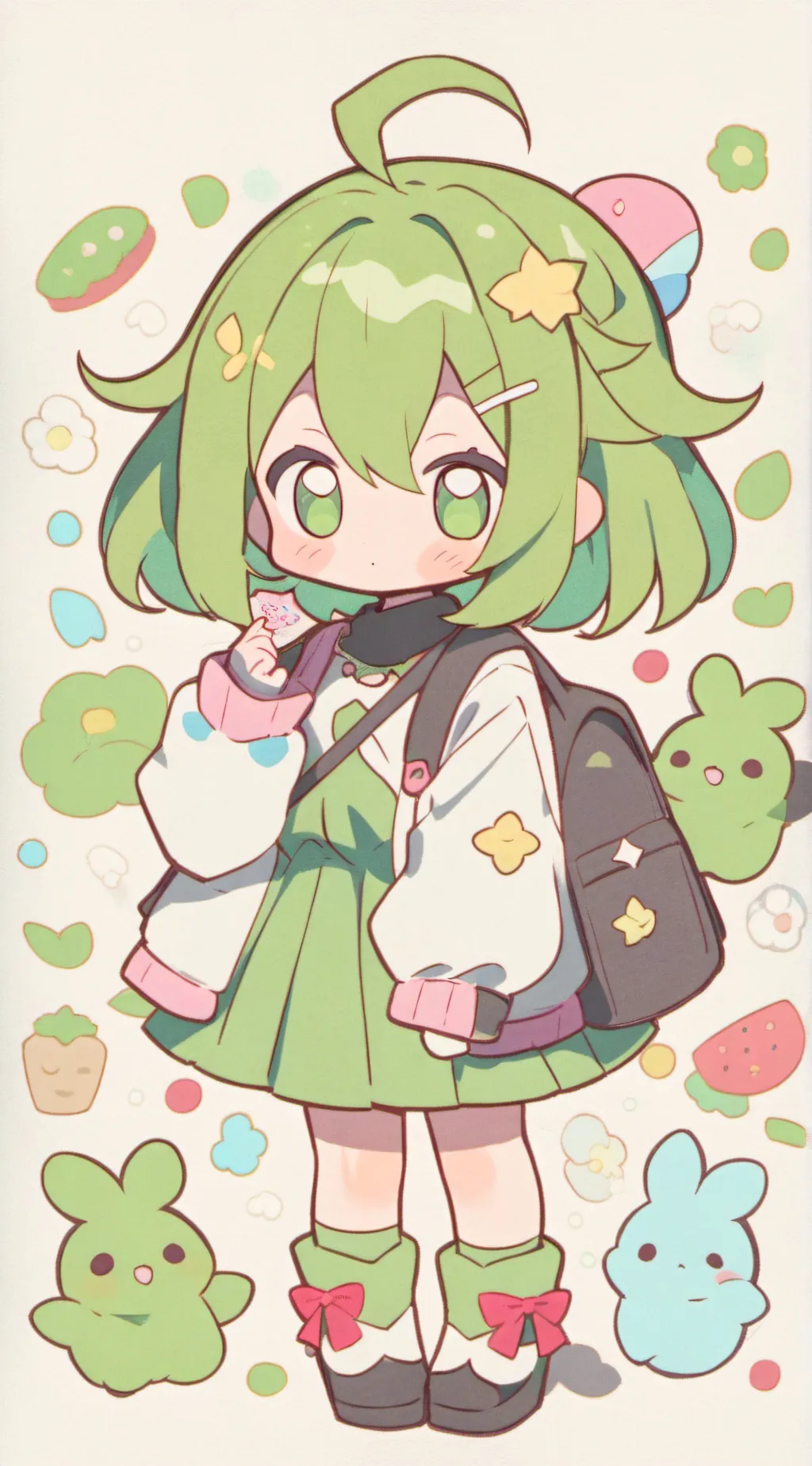 ai character: KNY love! background