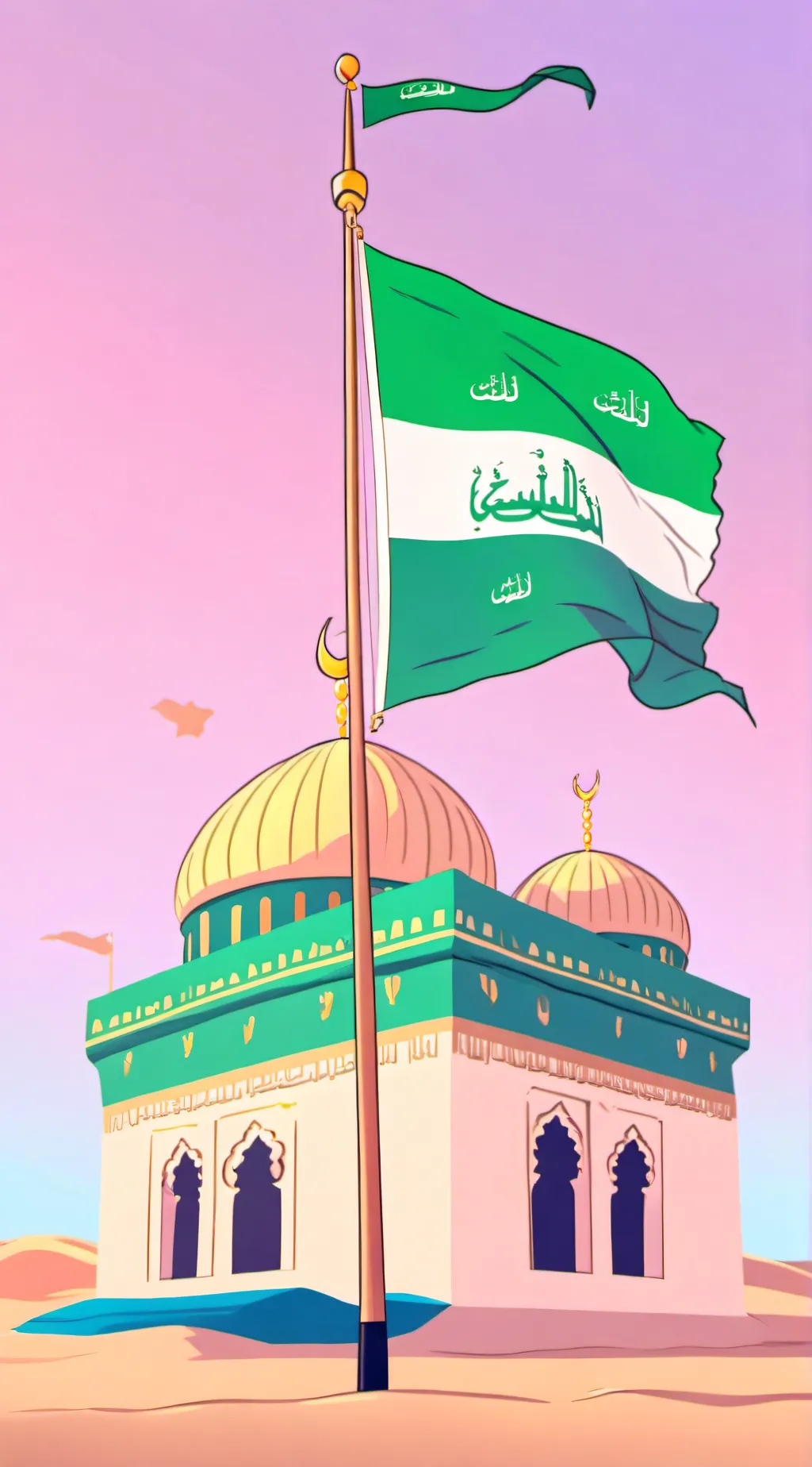 ai character: Saudi Arabia background
