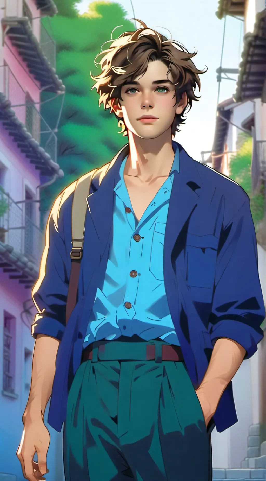 ai character: Jack Austin background