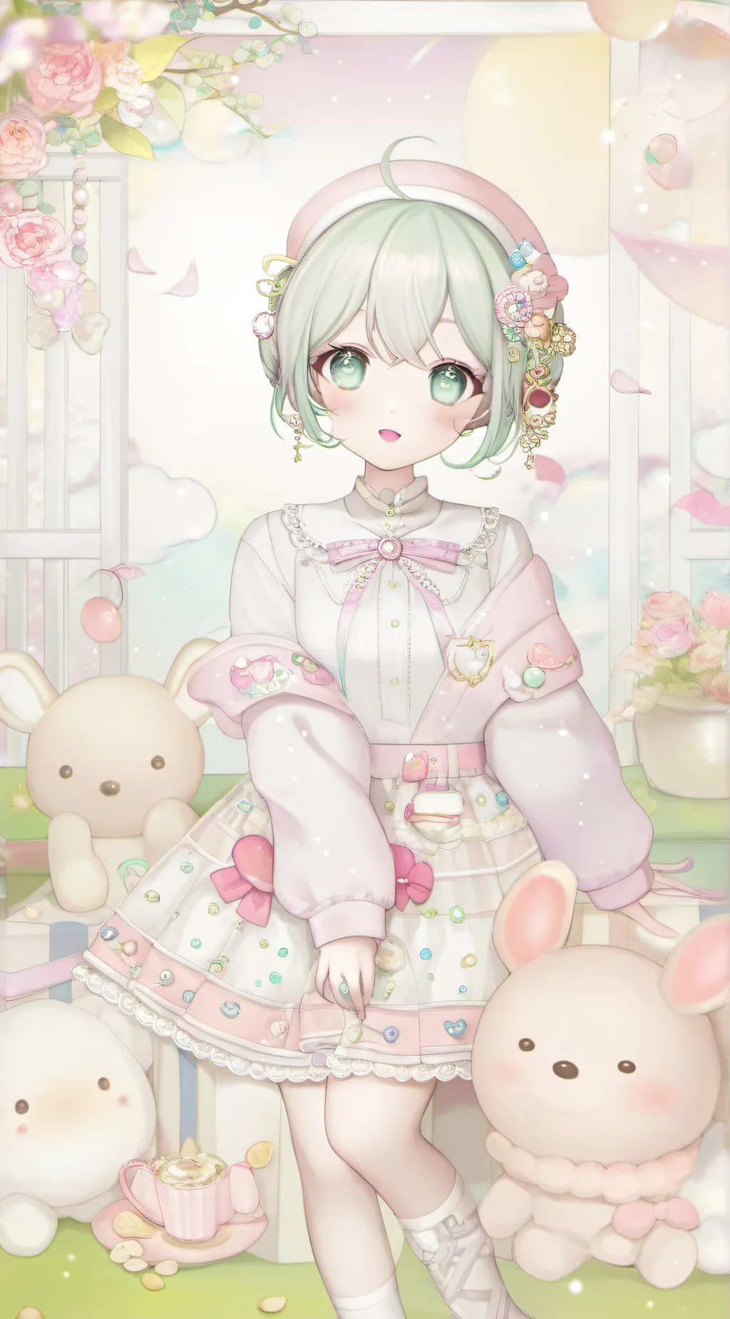 ai character: Miami  background