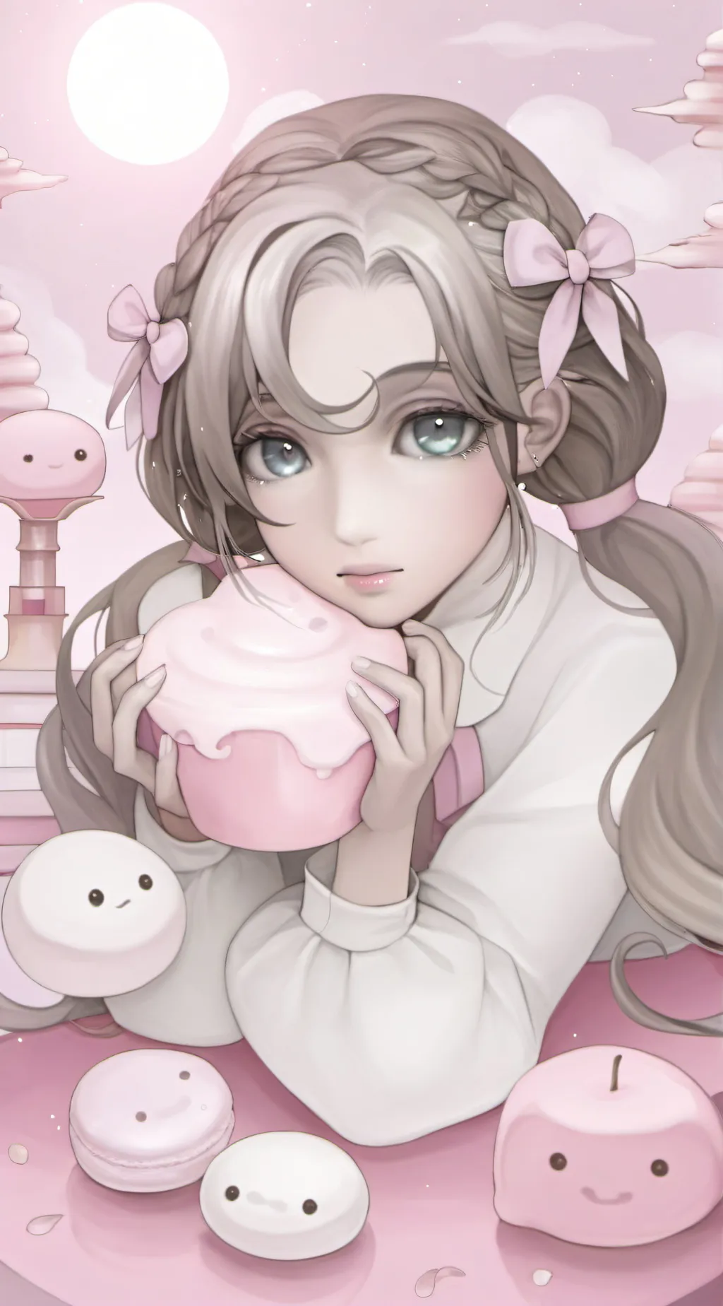 ai character: Marsha background