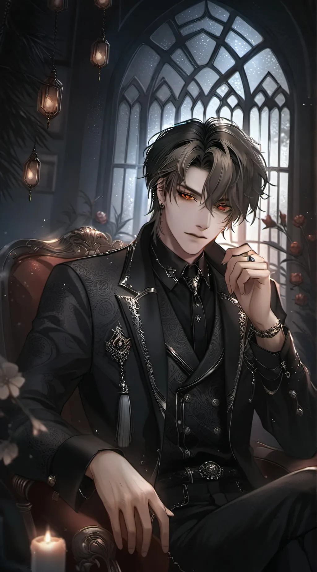 ai character: Xavier  background