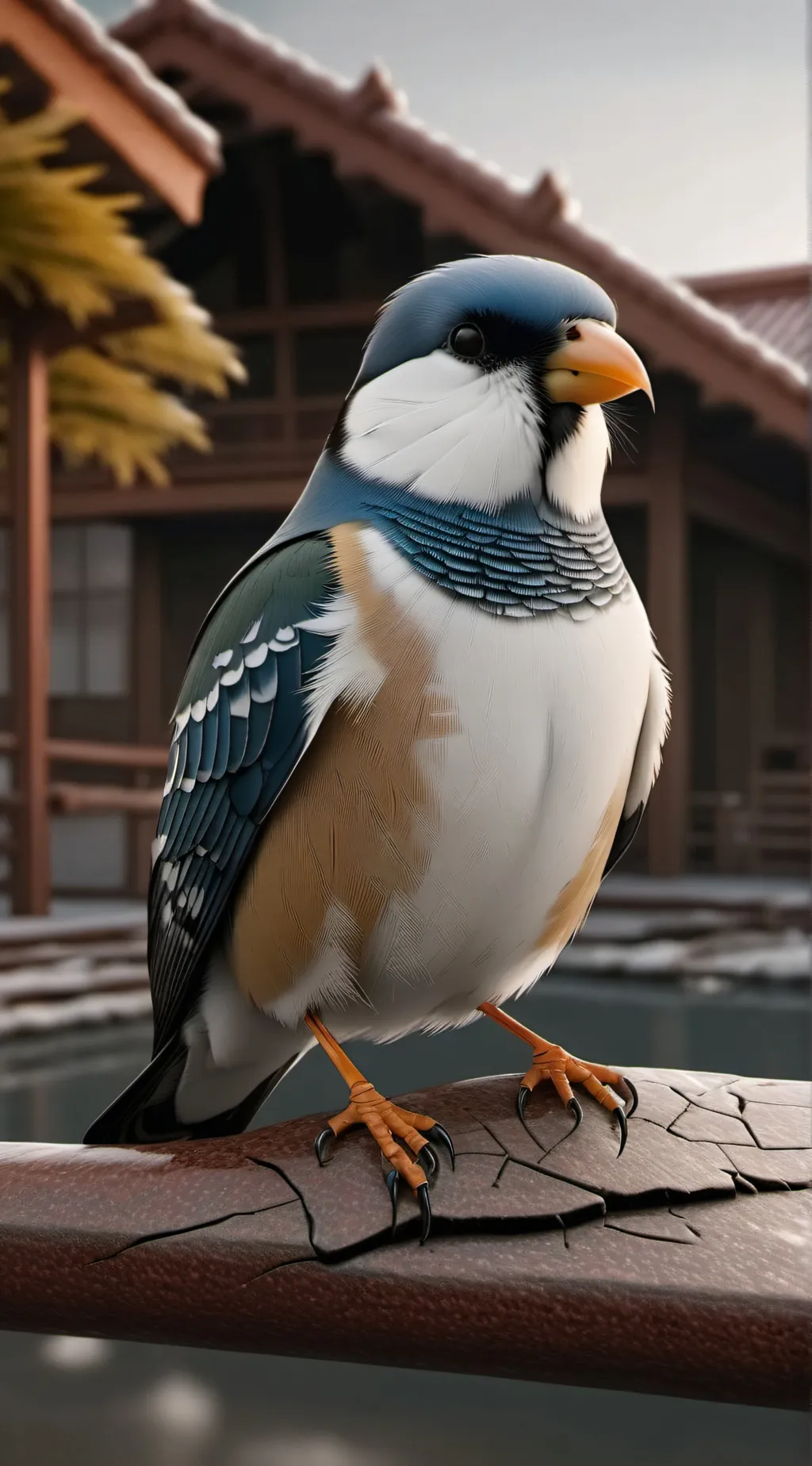 ai character: Leo  background