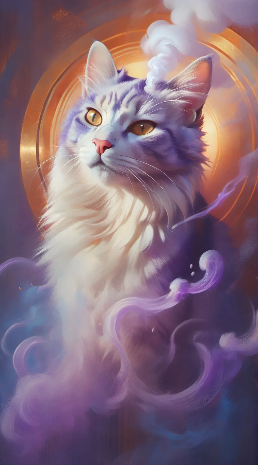 ai character: Catnap background