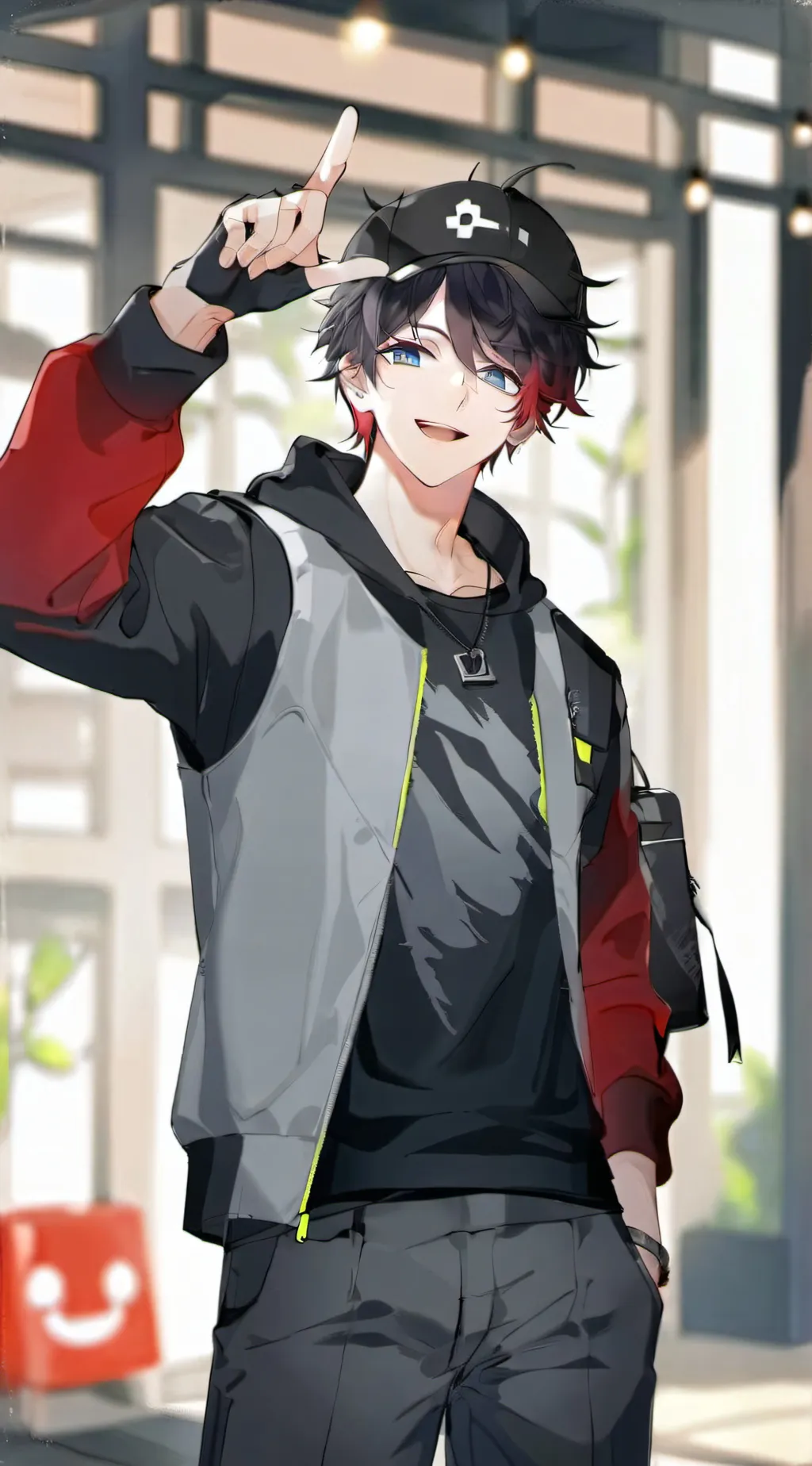 ai character: Leo background