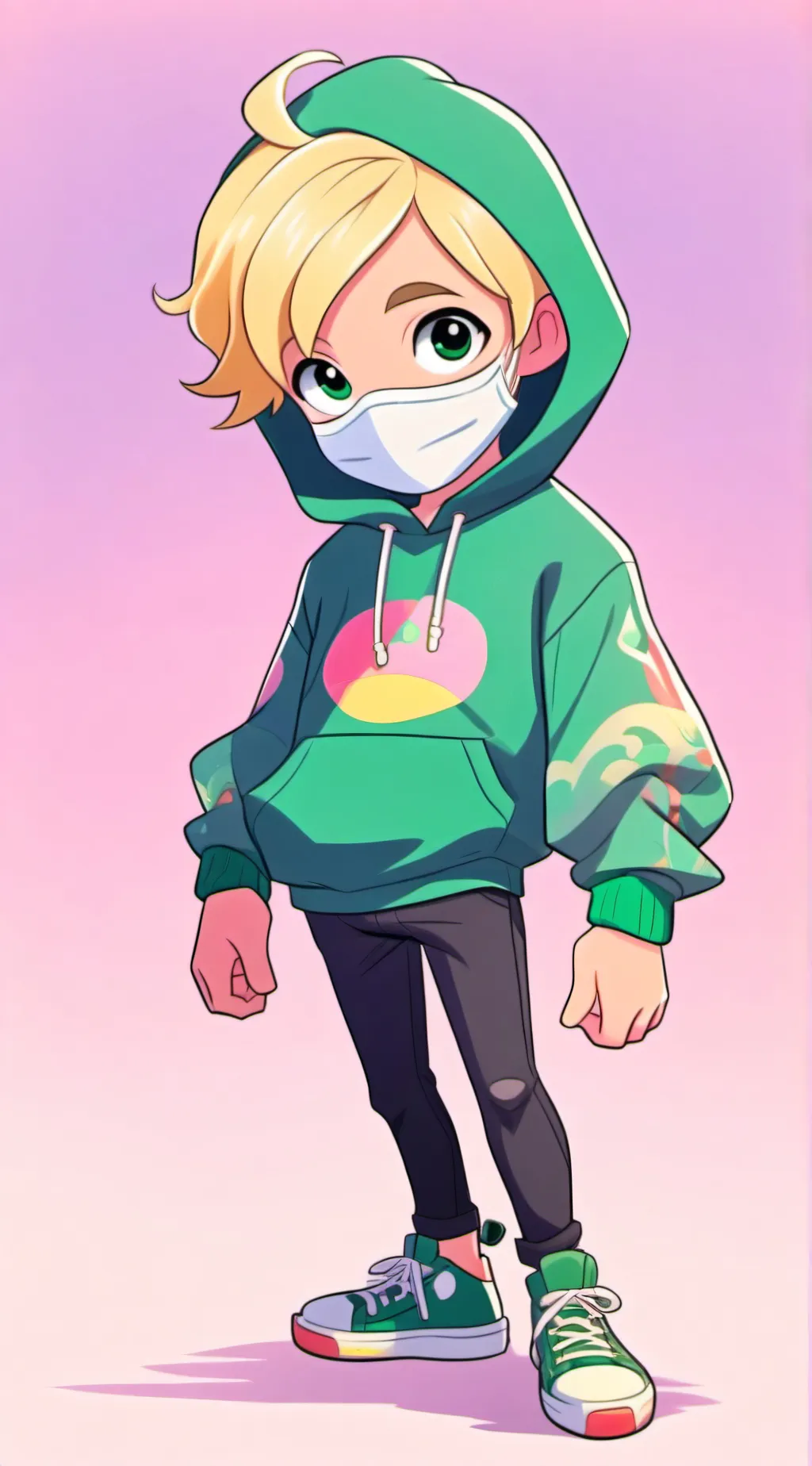 ai character: Dream smp background