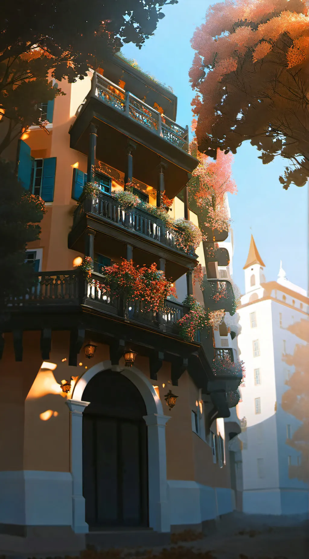 ai character: encanto  background