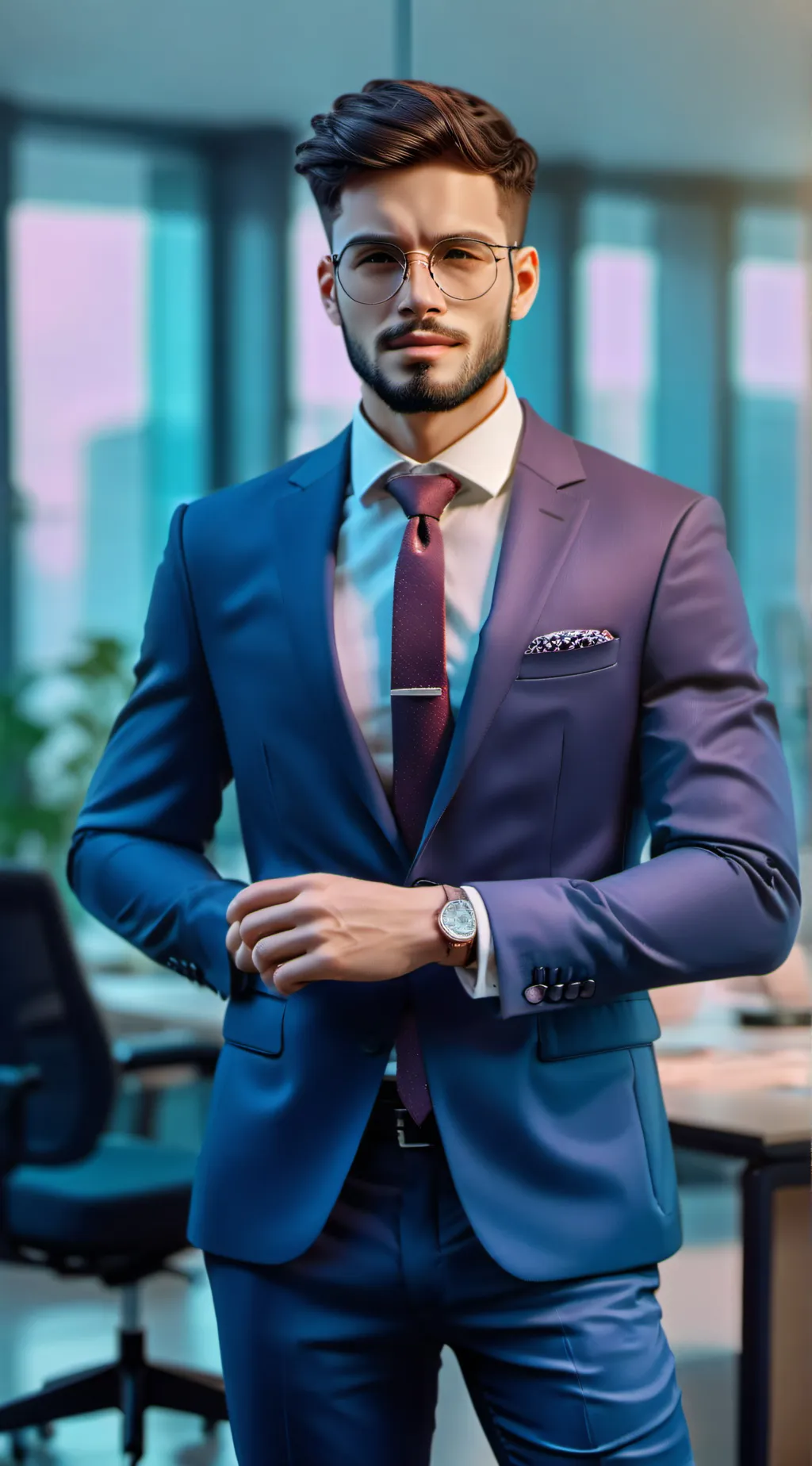 ai character: adieranna  background