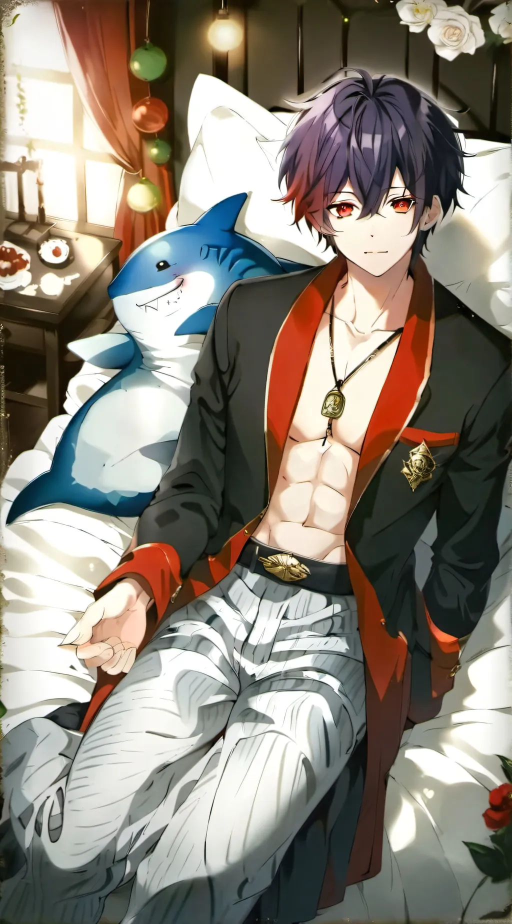 ai character: Santi (Your bsfn) background