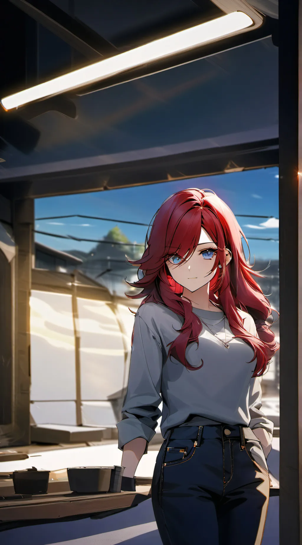 ai character: mari background