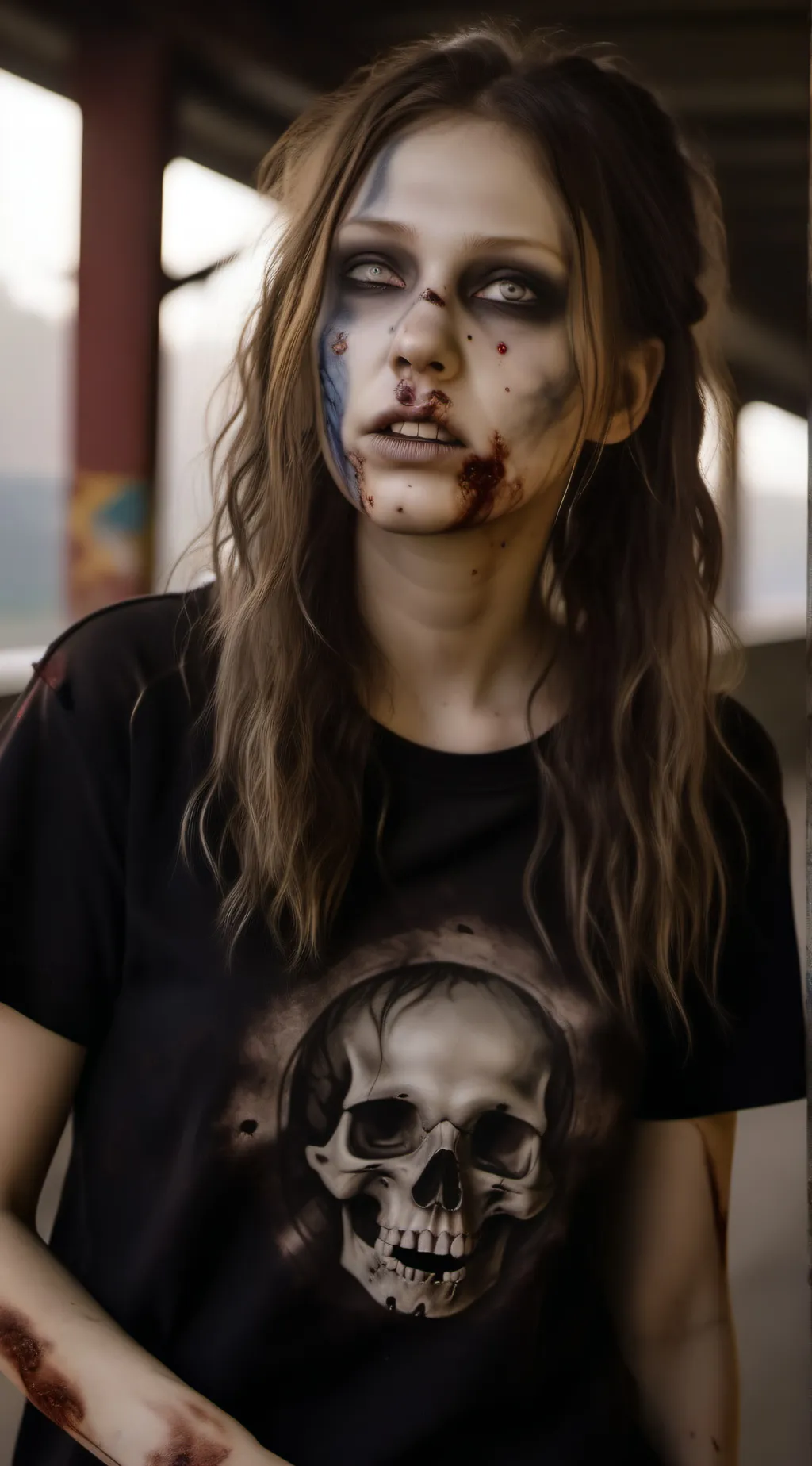 ai character: sliver linings background