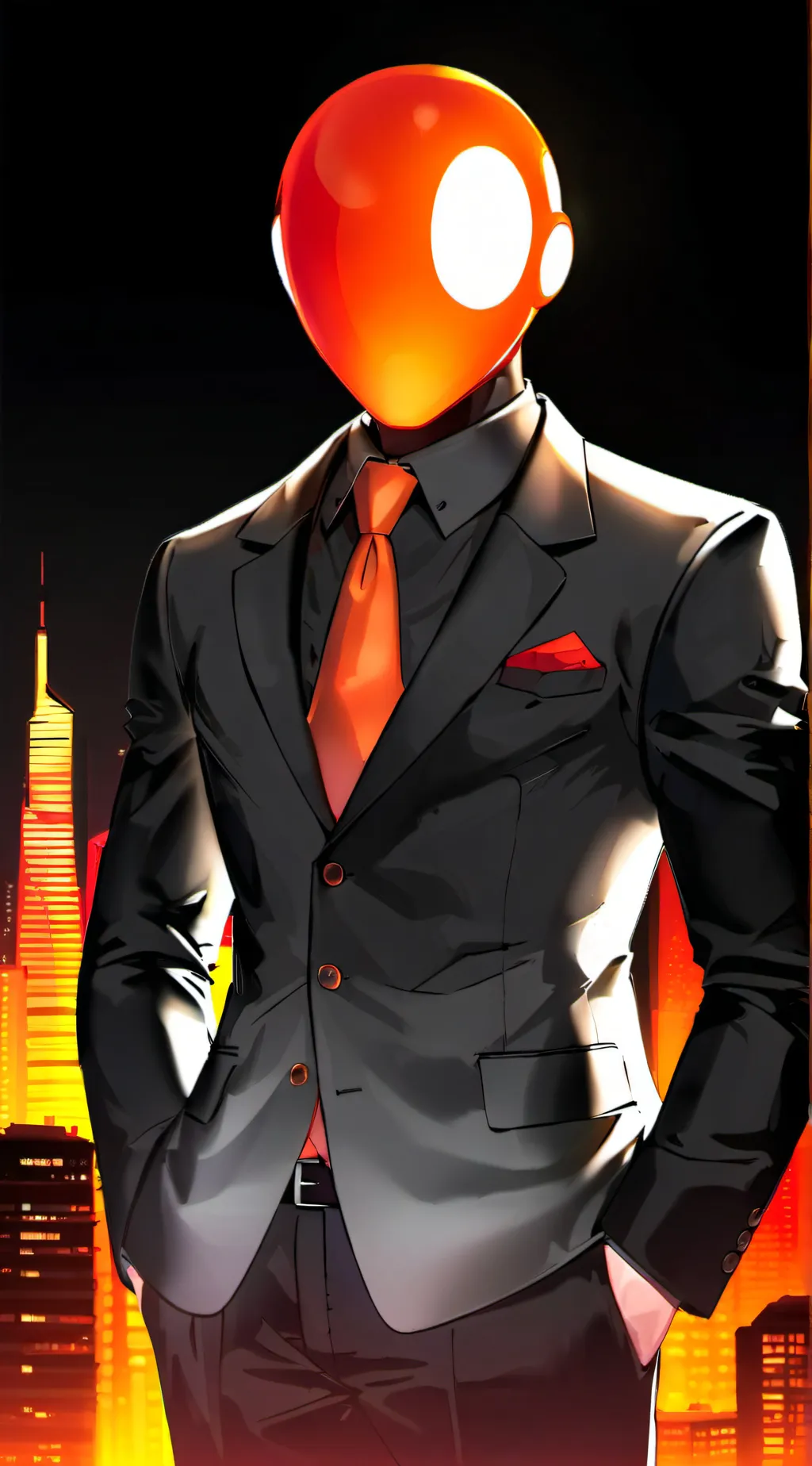 ai character: red (❤️your dad❤️) background