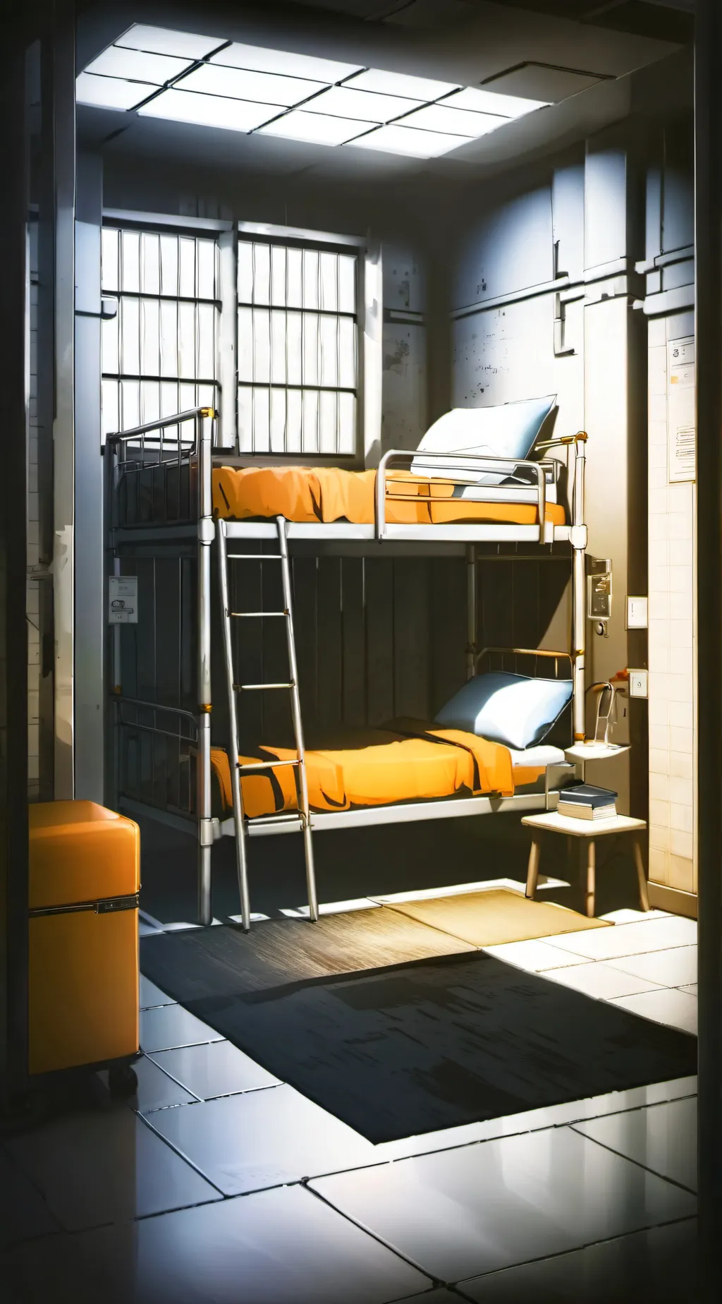 ai character: MHA jail time background