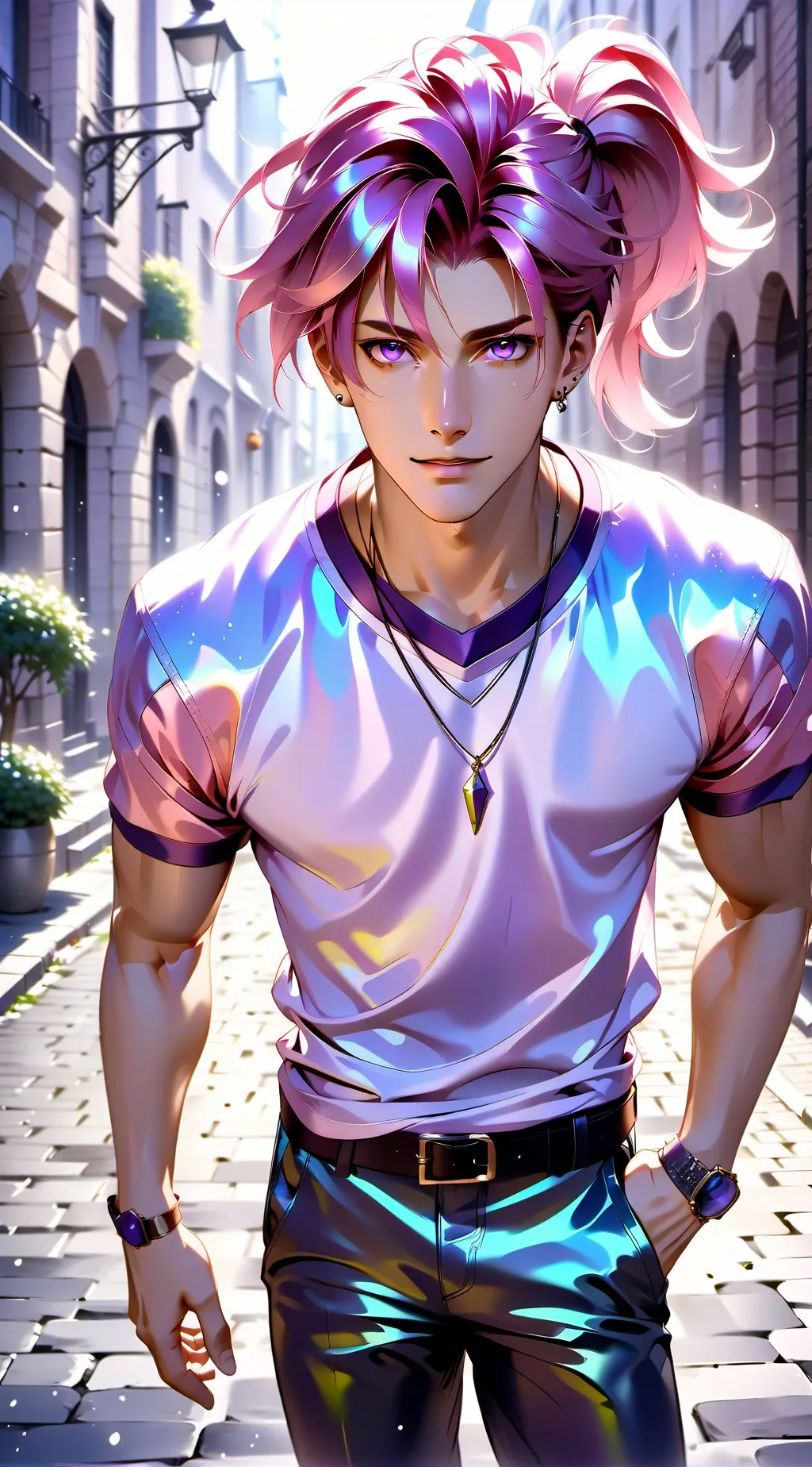 ai character: Chet background