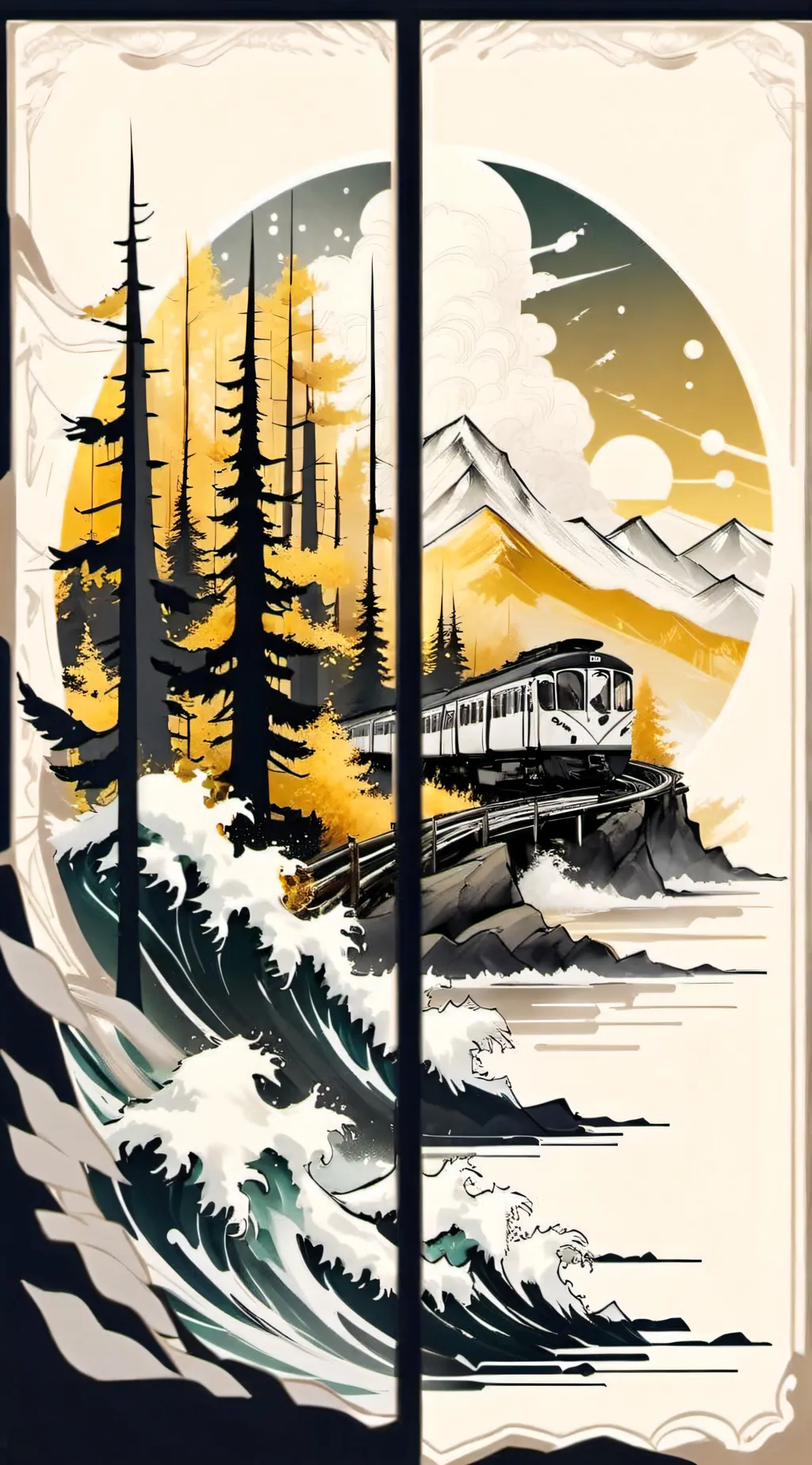 ai character: 🐾Therian Group🍃 background