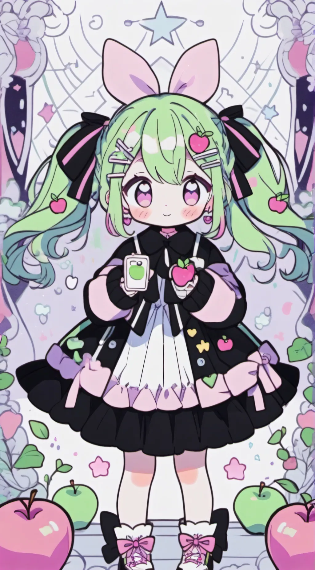 ai character: Hazbin hotel background