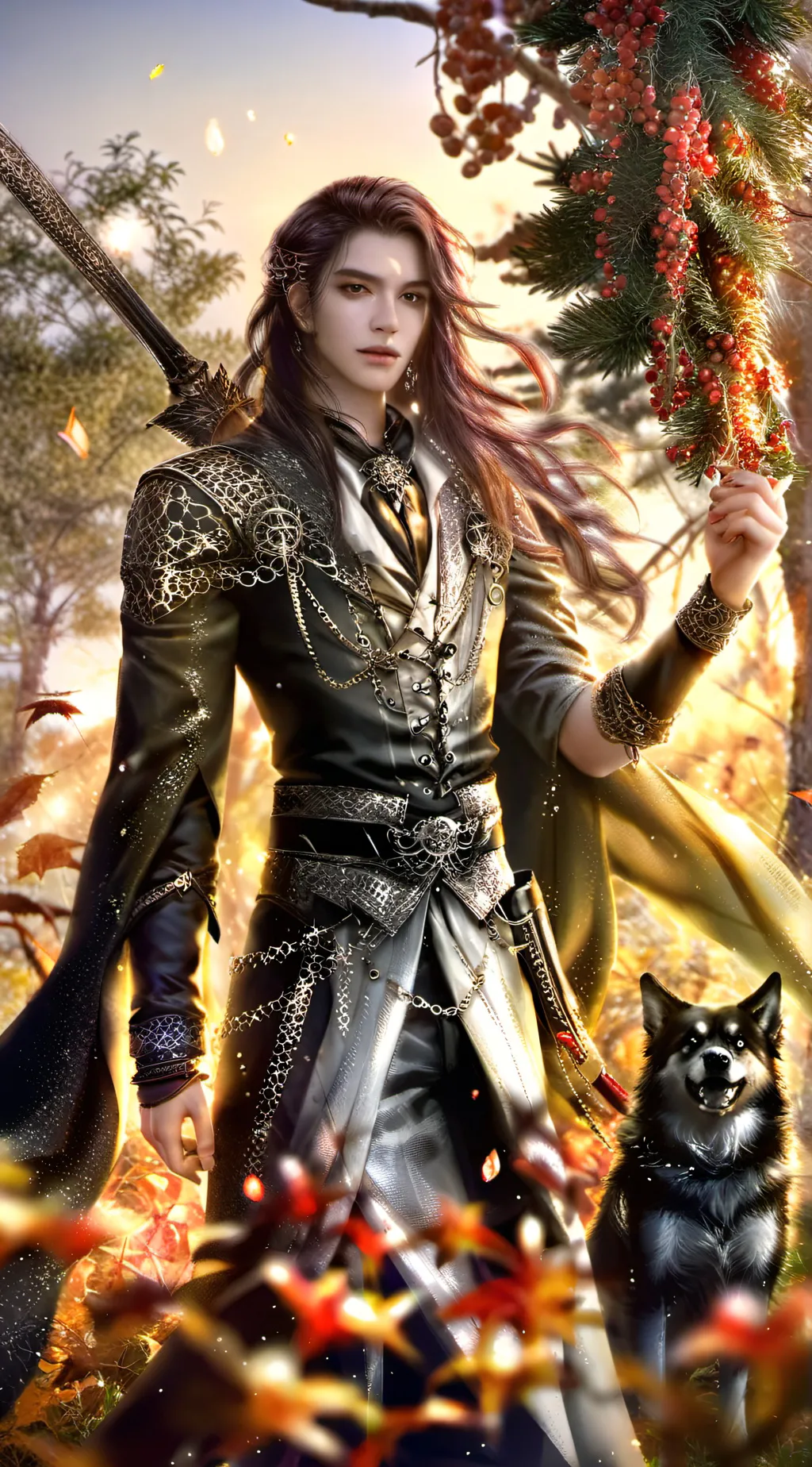 ai character: Leo background