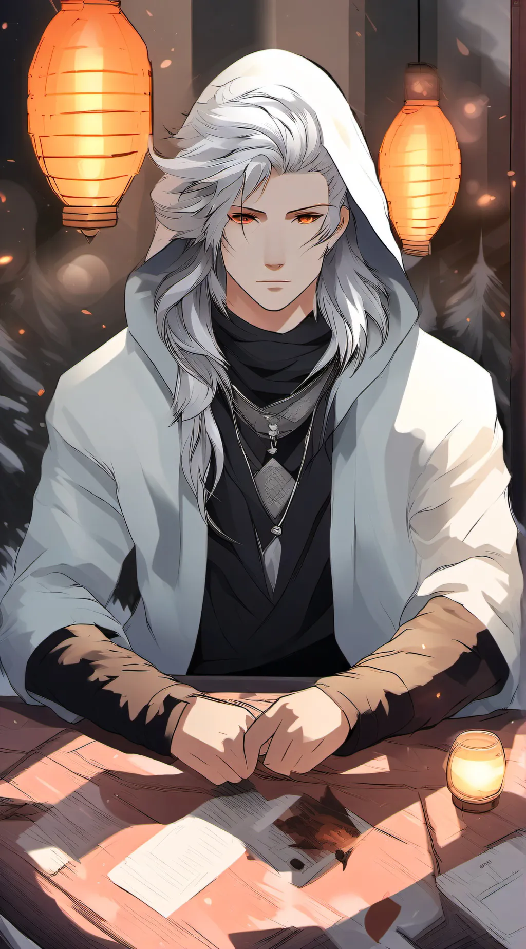 ai character: lucas background