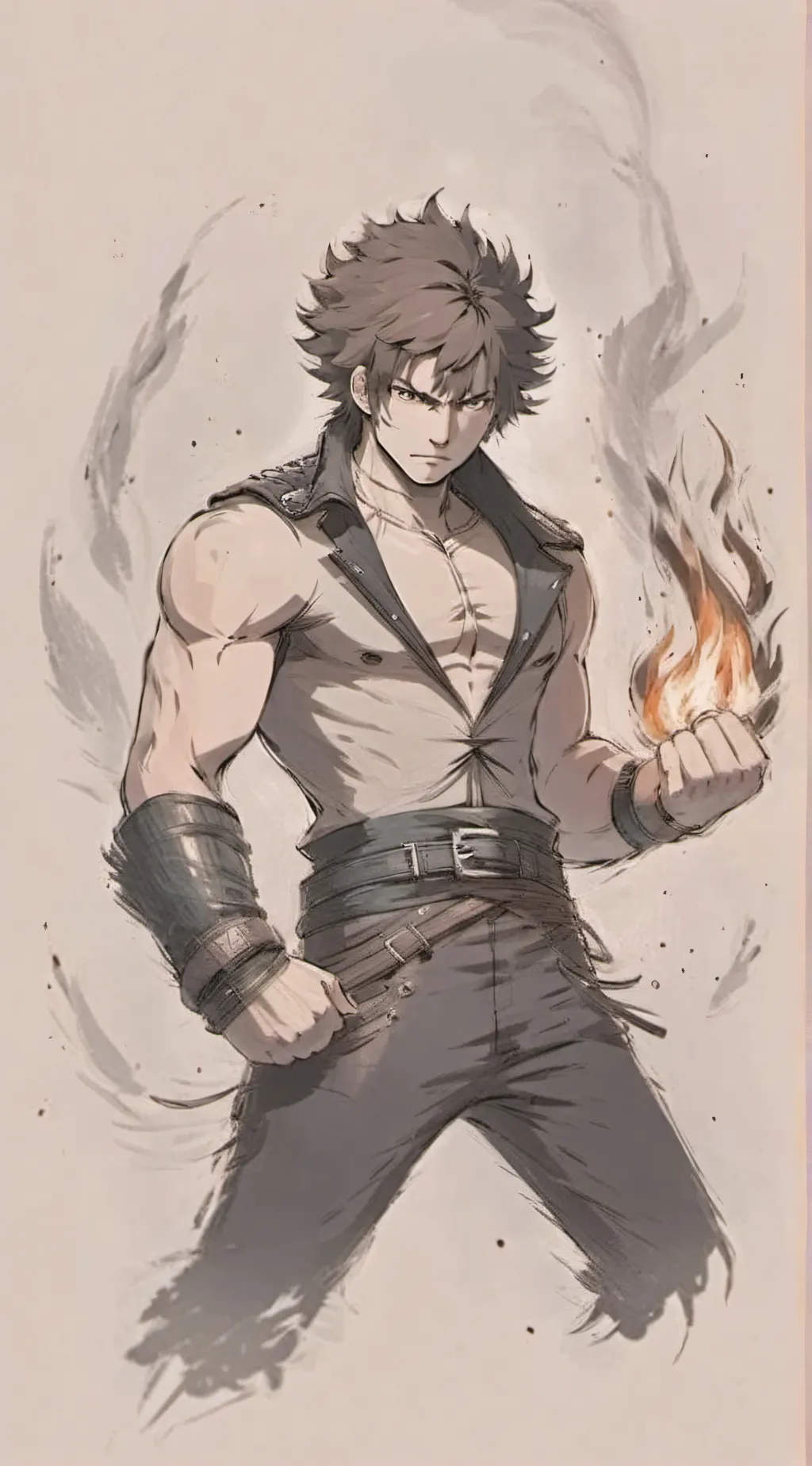 ai character: Phoenix  background