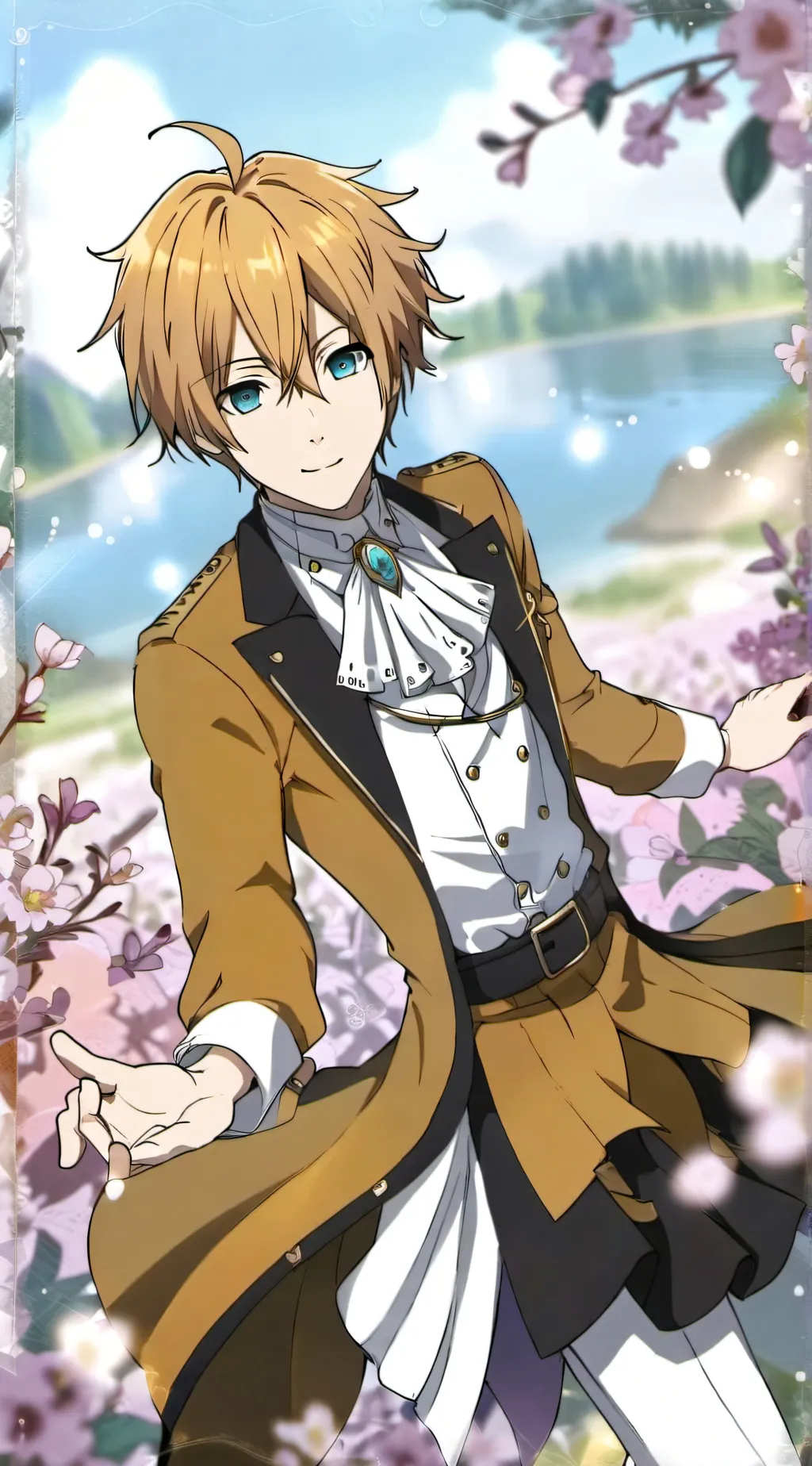 ai character: Allen  background