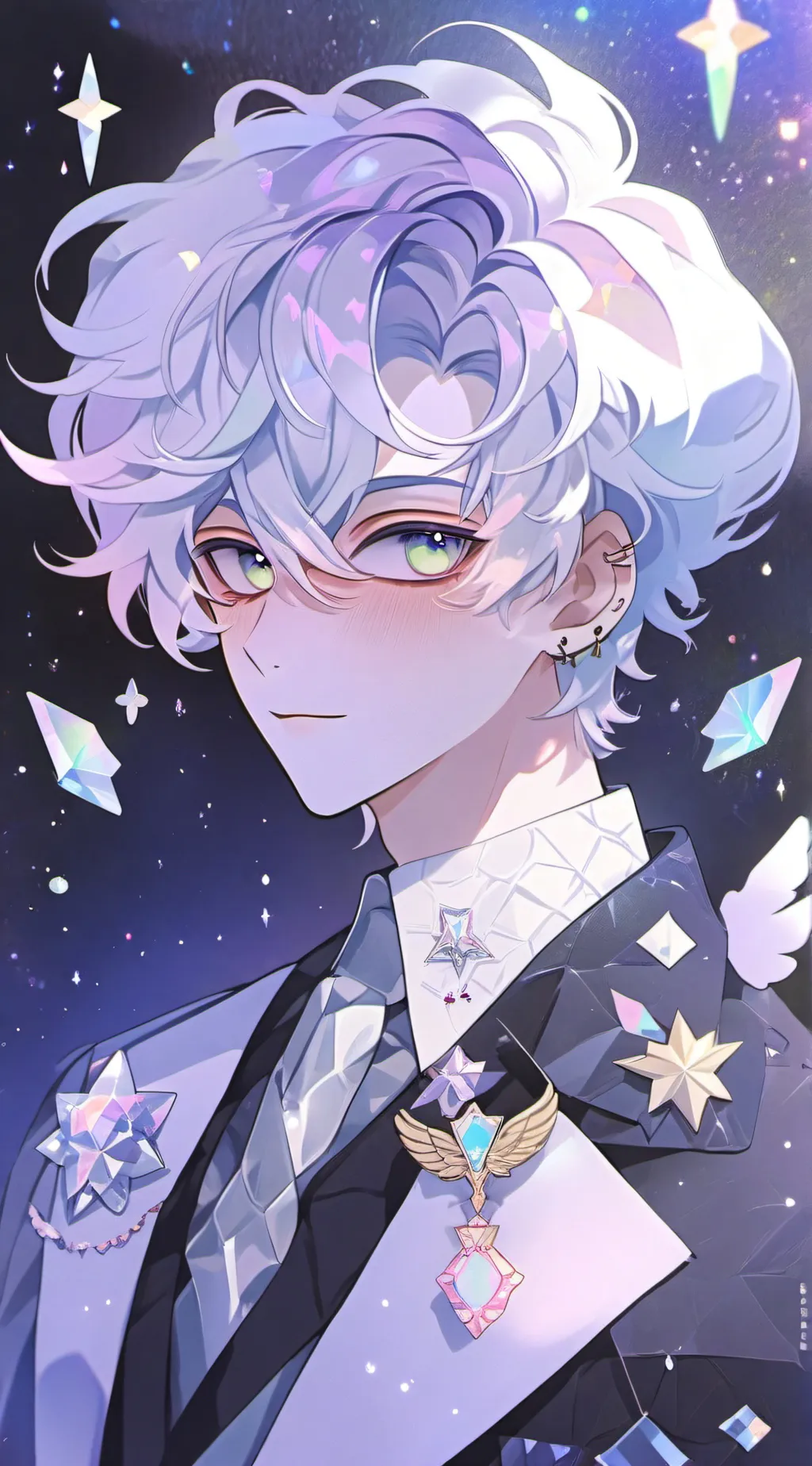 ai character: Opal background