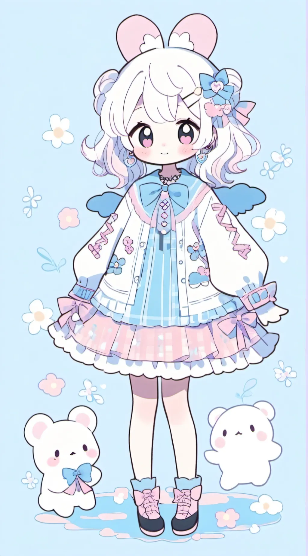 ai character: is life ok background