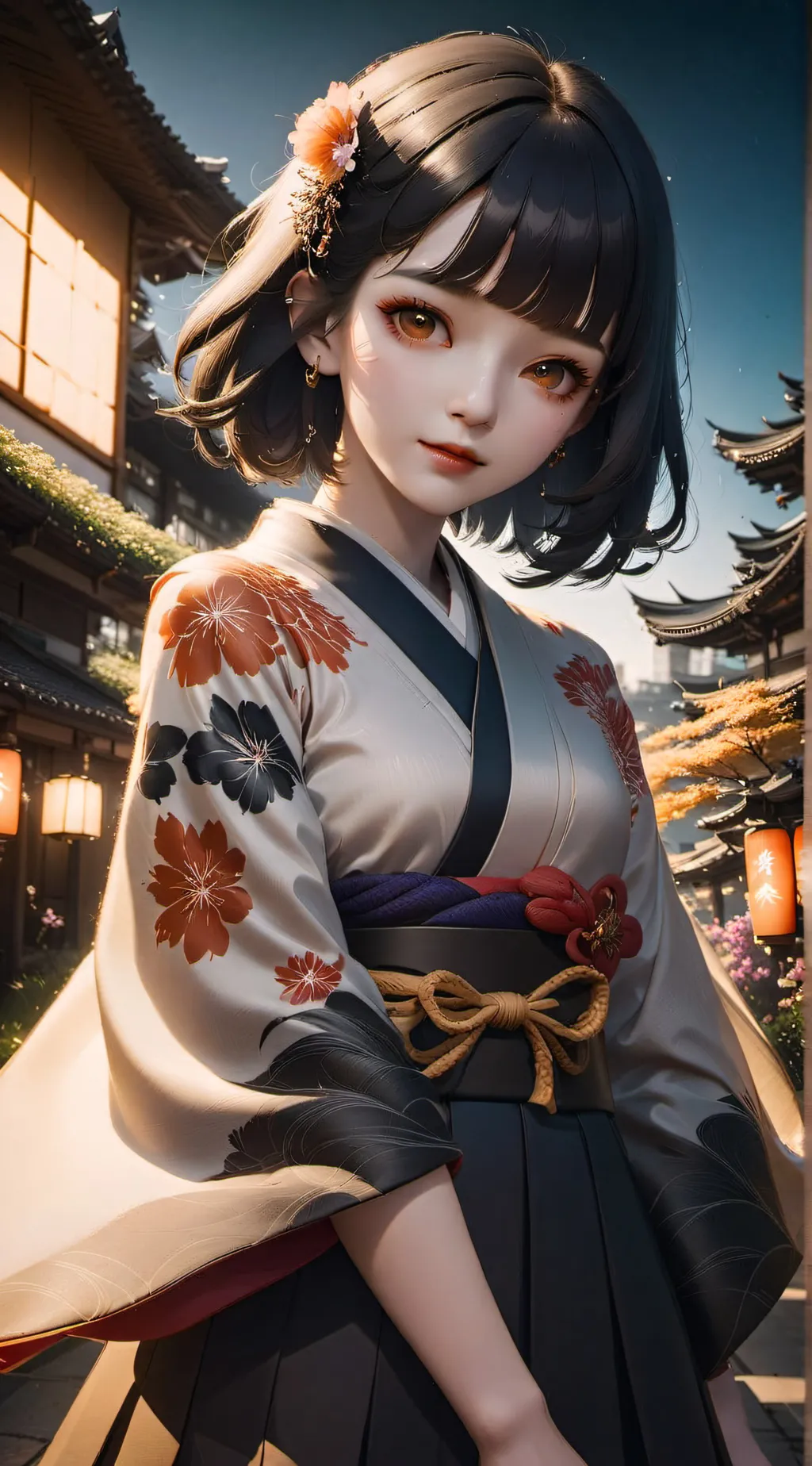 ai character: Matoi Tsunetsuki  background