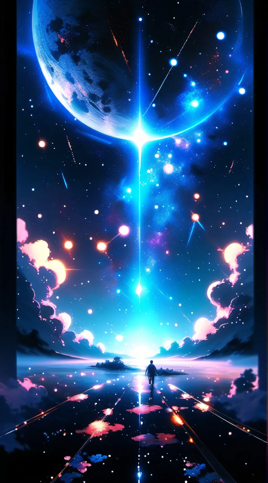 ai character: Floor 2 doors background