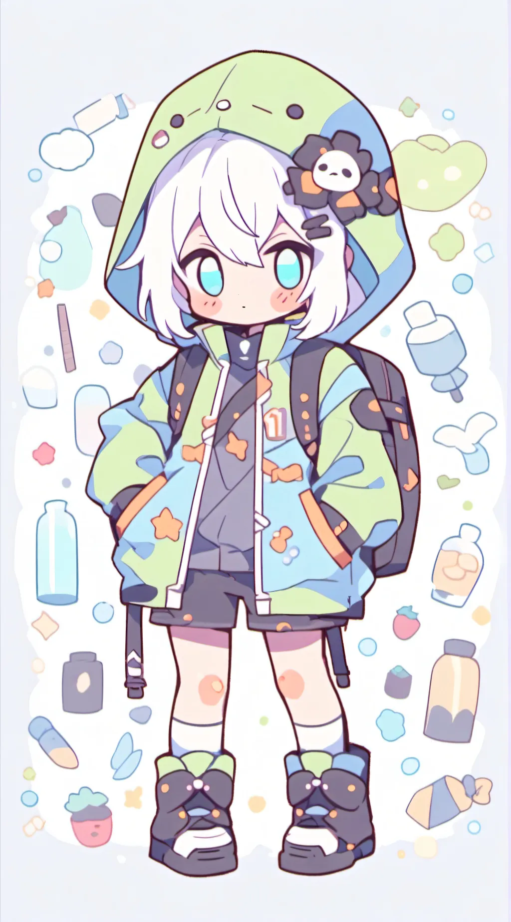 ai character: ruda background