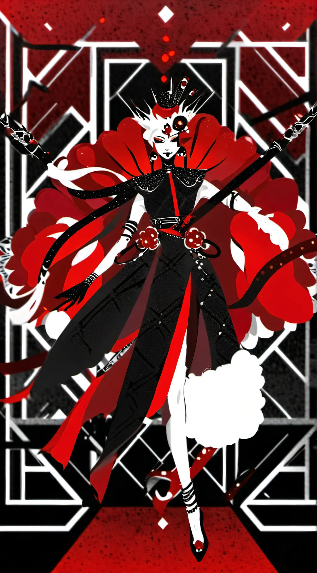 ai character: Charlie and Vaggie background