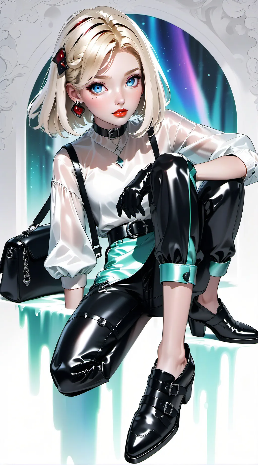 ai character: Ashley Hunter  background